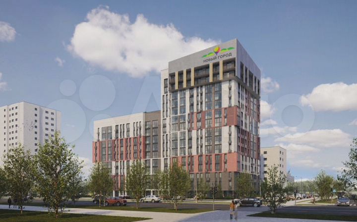 1-к. квартира, 37,1 м², 2/15 эт.