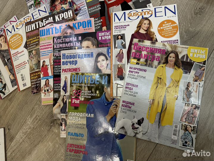 Журнал для шить Susanna, Burda moden