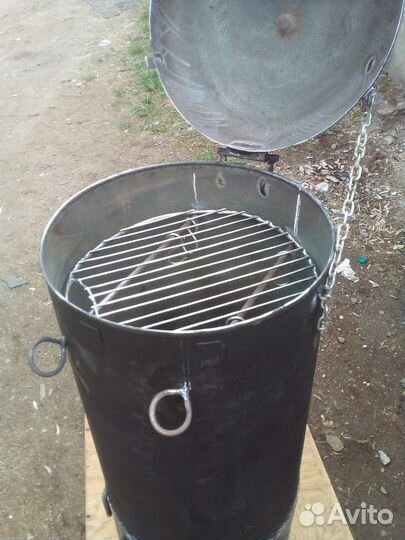 Коптилка горячего копчения