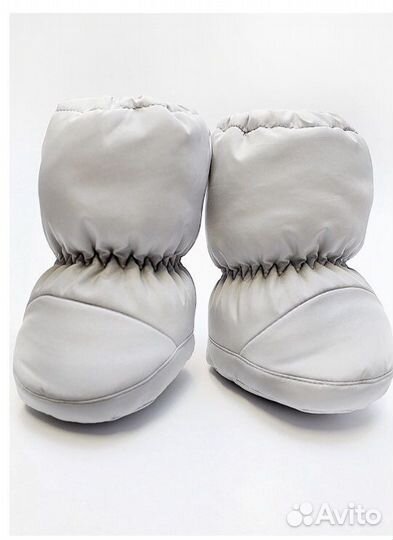 Шапка / пинетки зимние для новорожденного