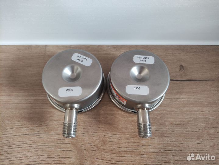 Манометр Ashcroft Duralife, 0-100 PSI, 2-1/2