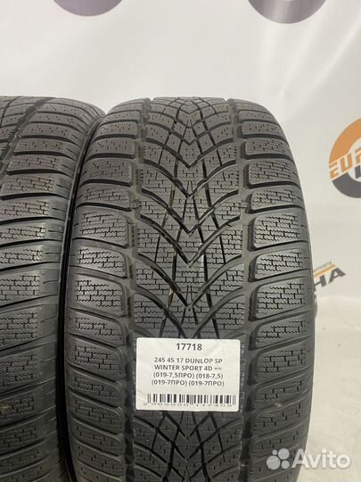 Dunlop SP Winter Sport 4D 245/45 R17