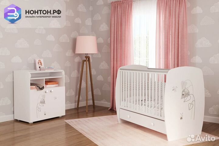 Комод French 1270 amis белый