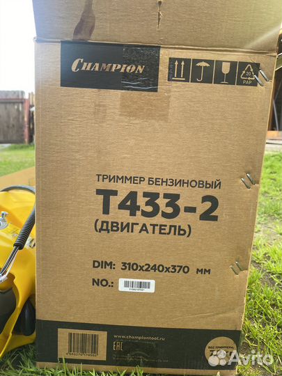 Триммер бензиновый champion