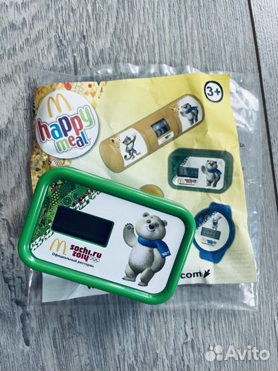 Игрушки Сочи из Макдональдса