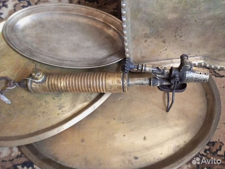 Медная и латунная старинная утварь