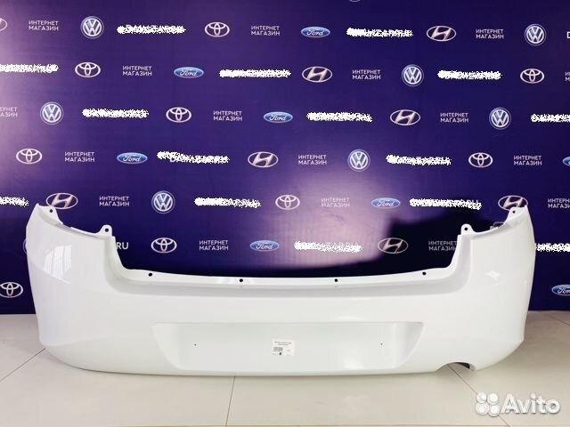 Бампер Задний Лада Гранта ледниковый