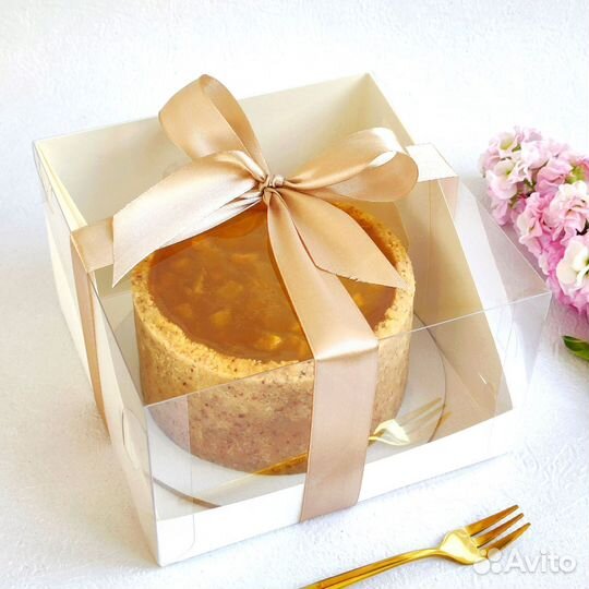 Торт Манго бенто чизкейк на заказ в подарок