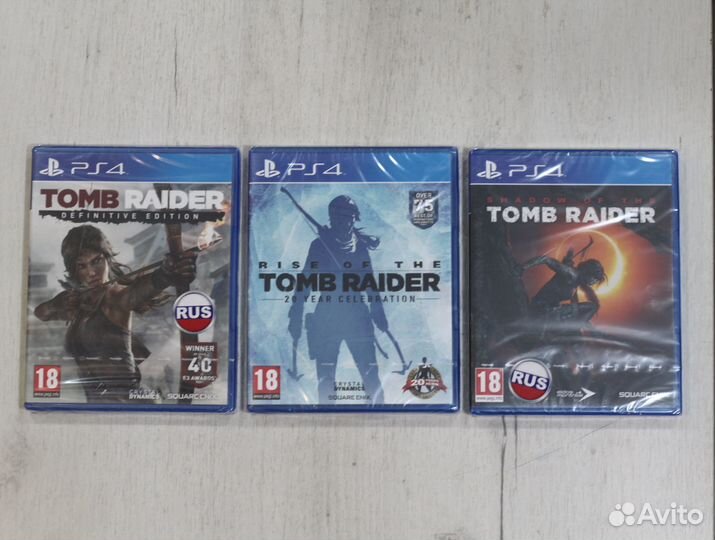 Tomb Raider Trilogy для Sony Ps4