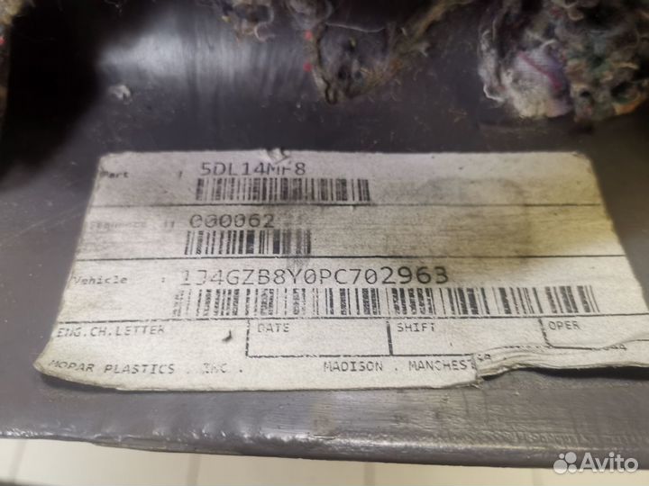 Накладка двери багажника Jeep Grand Cherokee ZJ