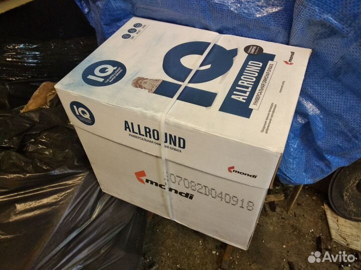 Офисная бумага А4 IQ Allround, 80г/кв.м., 500л