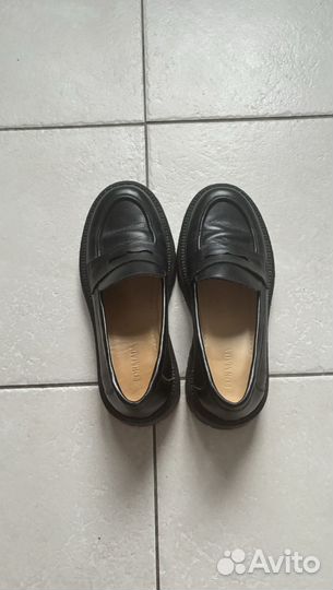 Лоферы женские натуральная кожа