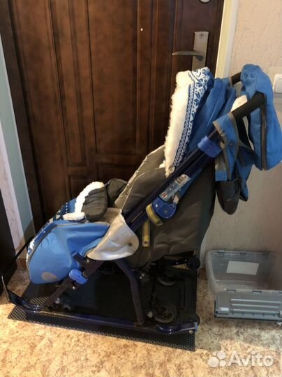 Коляска санки