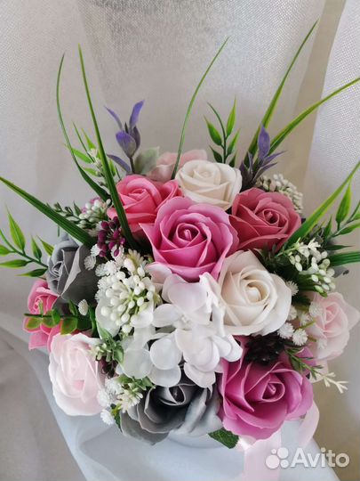 Мыльные розы Букеты