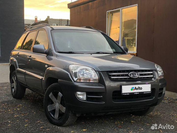 Kia Sportage 2.0 AT, 2005, 213 000 км