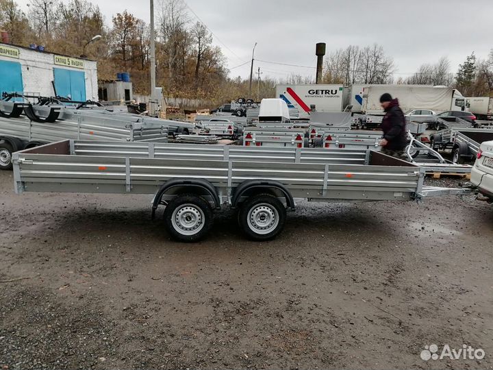 Прицеп усиленный двухосный