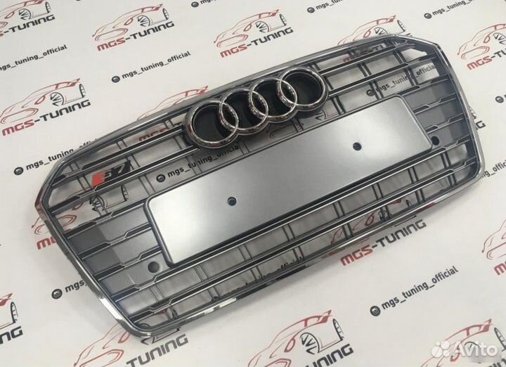 Решетка на Audi A7 14-17 гг. в стиле S7 дизайн