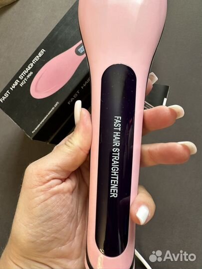 Утюжок для волос расческа новая