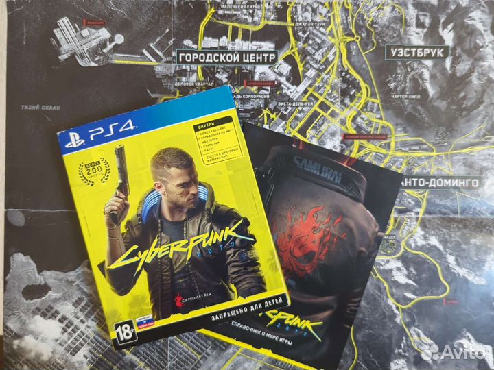 Cyberpunk 2077 ps4 диск