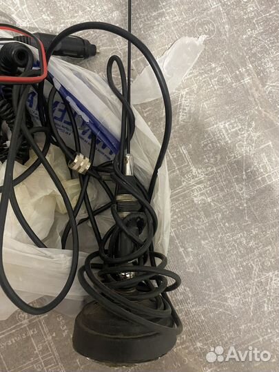 Автомобильная рация президент б/у с антенной