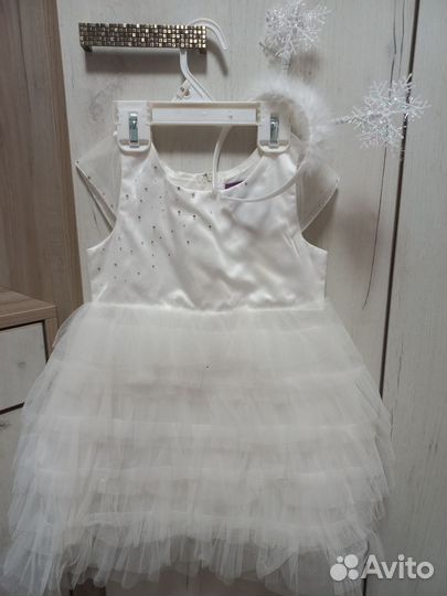 Платье Снежинки