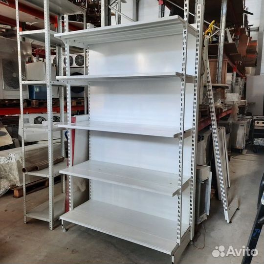 Торговые металлические стеллажи для магазина