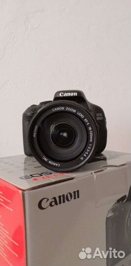 Зеркальный фотоаппарат canon eos 600d