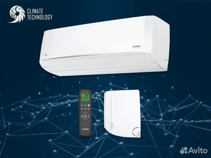 Сплит система funai новая