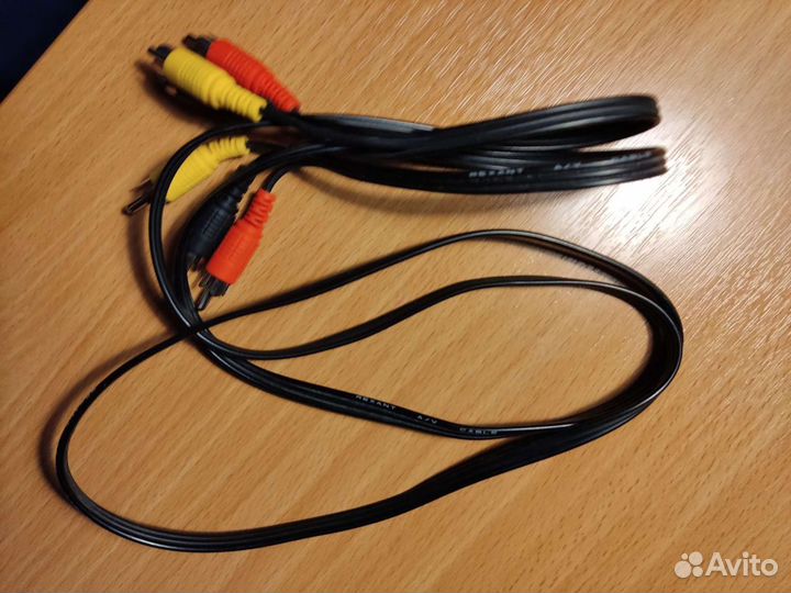 Кабель AV-3RCA (AV), скарт-адаптер