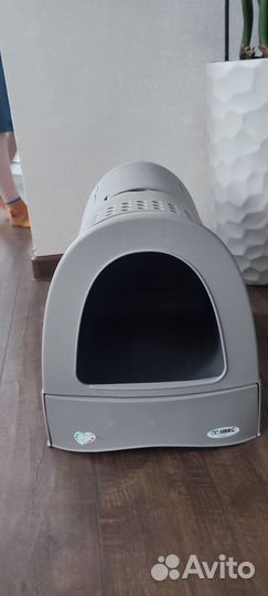 Кошачий туалет закрытый