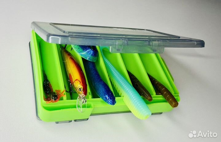 Кейс для приманок и воблеров двусторонний Bearking