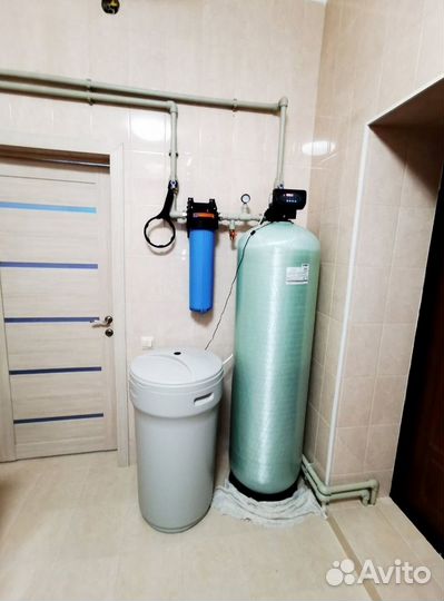 Система очистки воды Обезжелезивание Умягчение