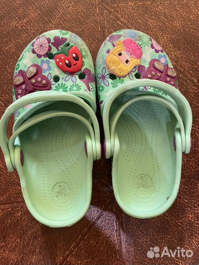 Crocs на девочку c10 р.27