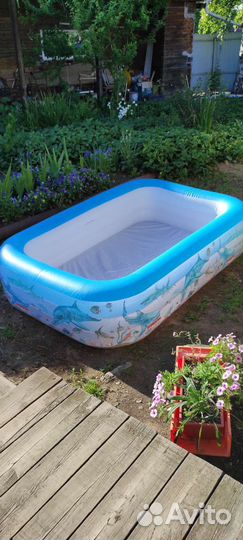 Бассейн надувной