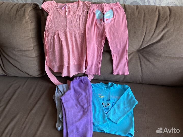 Вещи пакетом на девочку 2 года рост 92