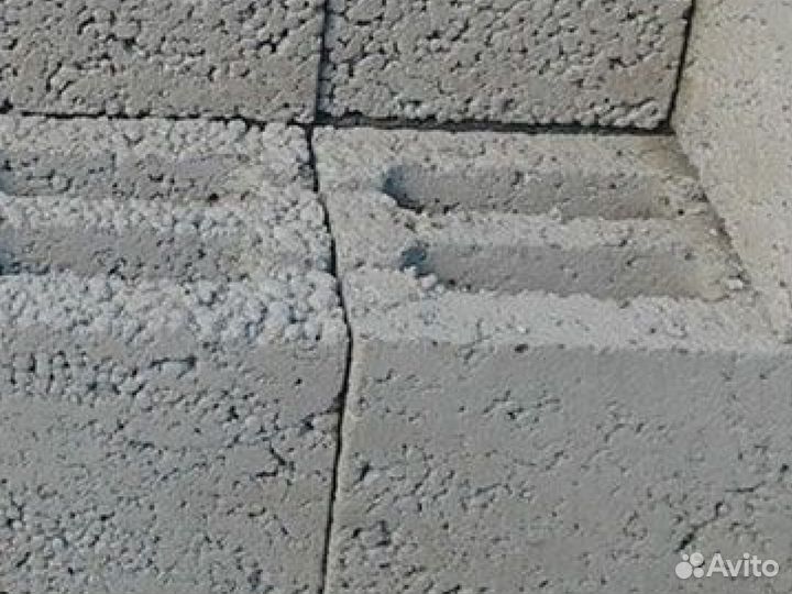 Керамзитобетонный блок 4-хпустотный / Шлакоблок