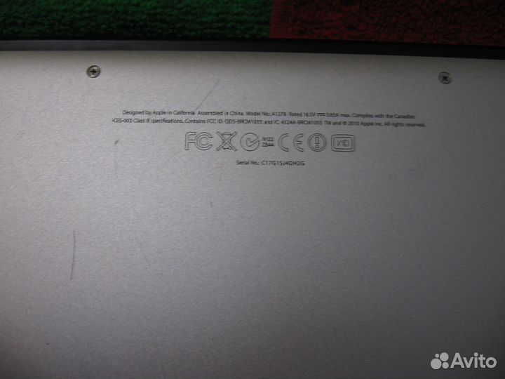 Macbook Pro A1278 Mid 2012 SSD 240Gb