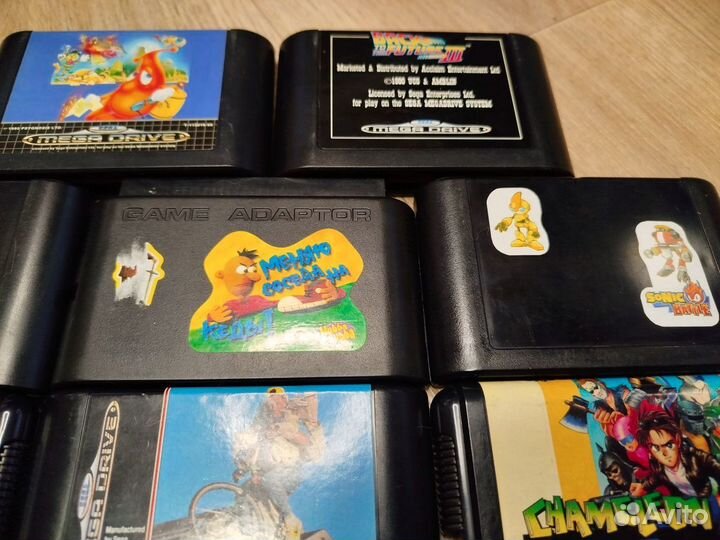 Картриджи sega лицензия