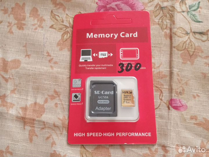 Карта памяти MicroSD 64gb