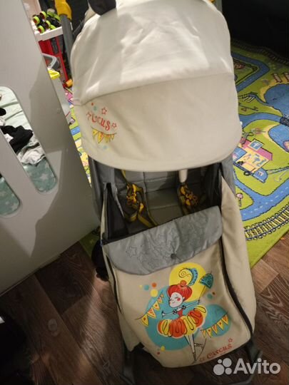 Детские санки коляска