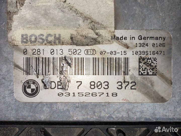 Эбу DDE7803372 BMW E87, E90, E91, E92, E93