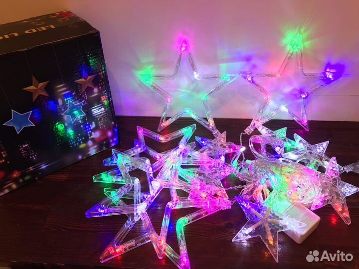 Гирлянда штора