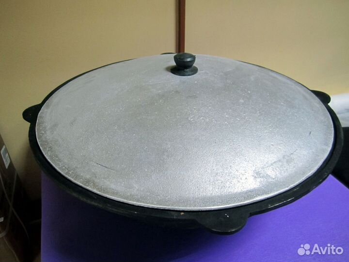 Чугунный казан узбекский