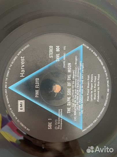 Pink floyd The dark side of the moon UK 1973