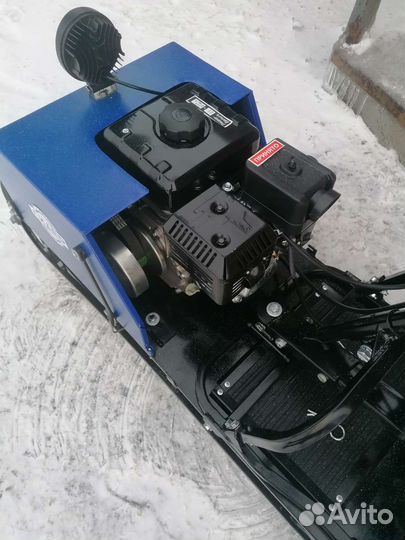 Мотобуксировщик Лидер Дельта-2S-cvtl с сед.модулем