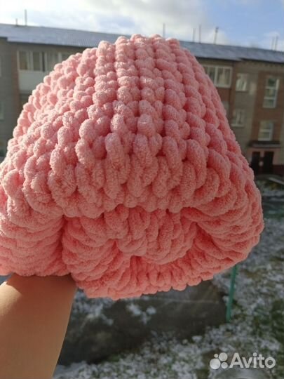 Плед детский плюшевый