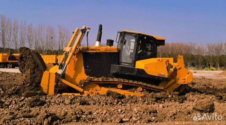 LiuGong LD36D - самый тяжелый бульдозер