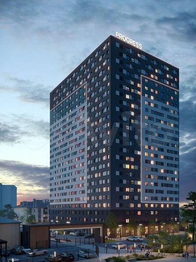 2-к. квартира, 51 м², 4/24 эт.