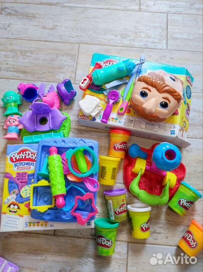 Цена за всё. Наборы для лепки play doh