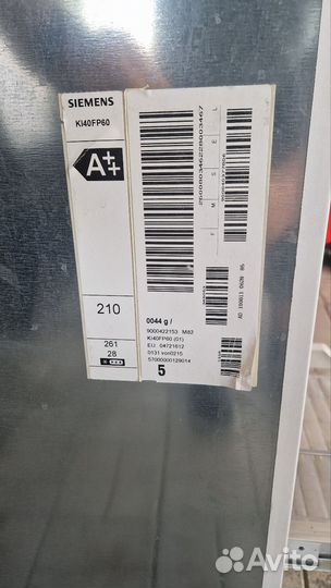 Встраиваемый холодильник siemens KL40FP60
